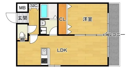 e-Daido【2階】の間取り