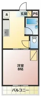 サンライズ羽根井本町【206号室】の間取り