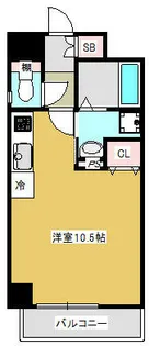 SDグランツ神戸大開通【8階】の間取り