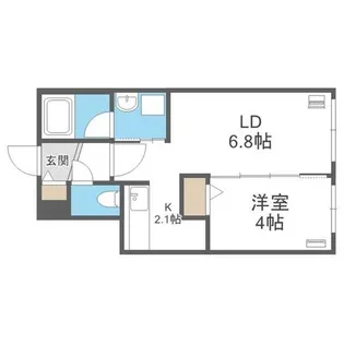 Terrace Awase【4階】の間取り