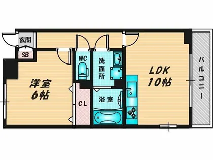 セレンディピティ プレシャス【2階】の間取り
