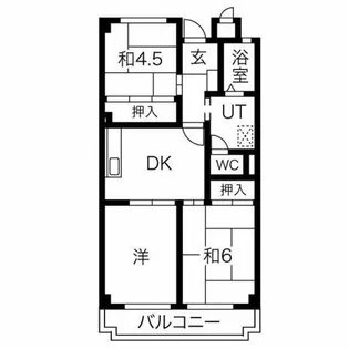 サーティ西尾【5階】の間取り