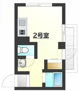 白石マンション【2階】の間取り
