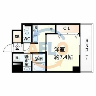 Dolce Vita I【5階】の間取り