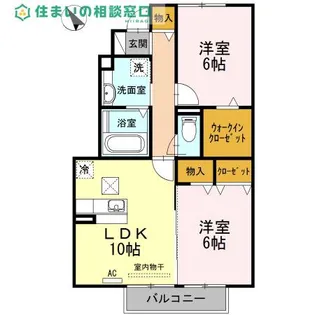 愛知県碧南市堀方町1丁目【アパート】の間取り