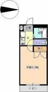 ジュピター翔【2階】の間取り