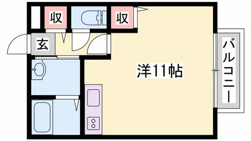 コンフォートテクノⅠ【211号室】の間取り