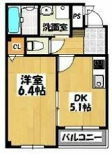 ラガーパレス花園【3階】の間取り