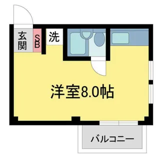 Nishinomiya Twin【302号室】の間取り