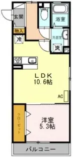 大阪府大阪市東淀川区西淡路1丁目【アパート】の間取り