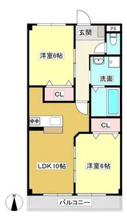 コートTAKA【202号室】の間取り