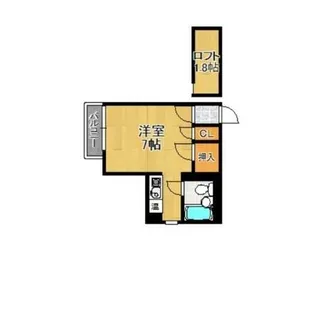 福岡県太宰府市通古賀2丁目【マンション】の間取り