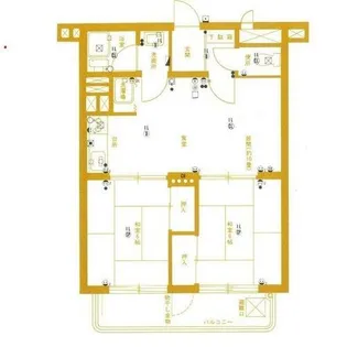 北35条ハウスB棟【1階】の間取り