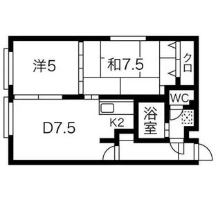 タクニヴァス【4階】の間取り