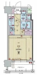 ファーストフィオーレ玉造グレイス【5階】の間取り