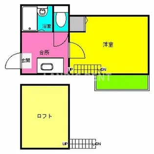 EAST SIDE・博多【2階】の間取り