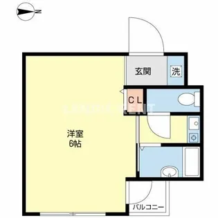 スタシオン大濠公園【5階】の間取り
