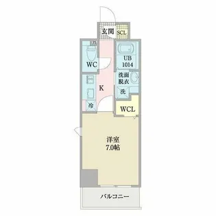 プレイズシード浅間町【2階】の間取り