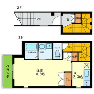 Sansara i【3階】の間取り