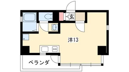 プリマベーラ名駅【8階】の間取り