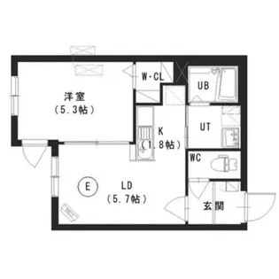 ペシェ澄川【3階】の間取り