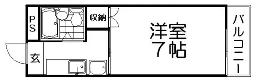 ハレアカラ【2階】の間取り