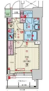 ファーストフィオーレ九条Ⅲ【3階】の間取り