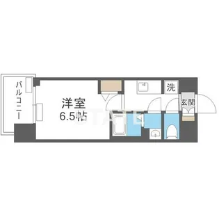 クリスタルグランツBAYフロンティア【7階】の間取り