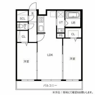 AZUL Ⅳ【2階】の間取り