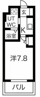 大阪府大阪市浪速区桜川3丁目【マンション】の間取り