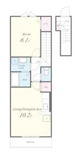 Bentornati【1階】の間取り