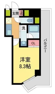 ソルセレジェイラ西宮【308号室】の間取り