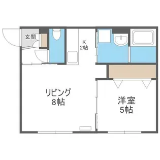 グランメール中島パーク【4階】の間取り