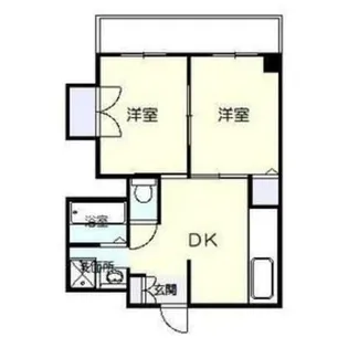 グローバル夕陽ヶ丘【7階】の間取り