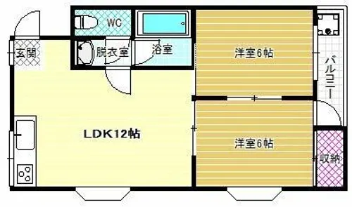 藤貴マンション【3階】の間取り