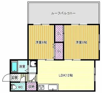 第二藤貴マンション【3階】の間取り