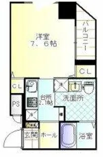 パレス東洋福島館【4階】の間取り