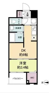 大阪府大阪市西区西本町1丁目【マンション】の間取り