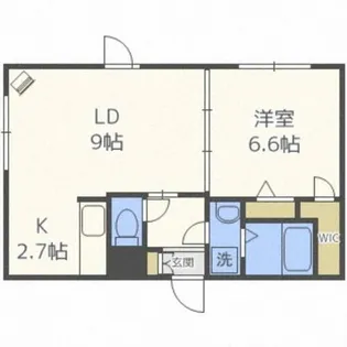 La Sapienza【401号室】の間取り