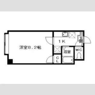 CORE24B【2階】の間取り