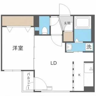 ヴェネーノ円山【5階】の間取り