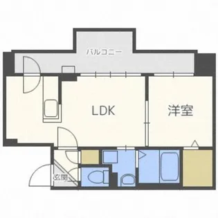 MODENA表参道【7階】の間取り