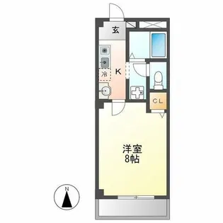 リオ・エテルノ【303号室】の間取り