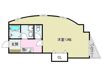 ウイングビュー鮎川【3階】の間取り
