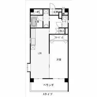 アピエ黄金【301号室】の間取り