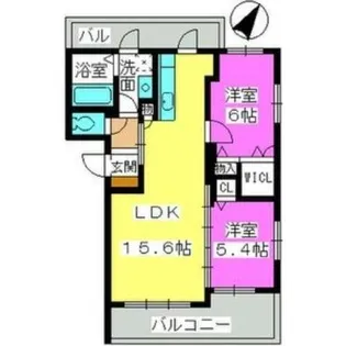 福岡県福岡市博多区井相田3丁目【マンション】の間取り
