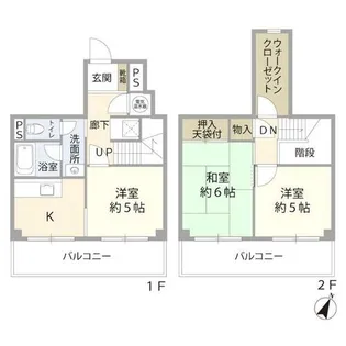 福岡県福岡市中央区高砂1丁目【マンション】の間取り