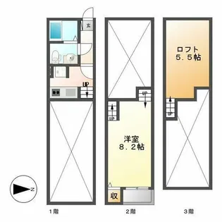 クリスタルガーデン【101号室】の間取り
