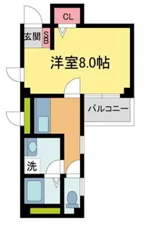 FLAT34西宮【301号室】の間取り