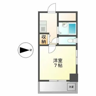 サンシャイン福成【8階】の間取り